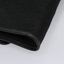 Christian Dior Trotter Canvas Chain Shoulder Bag Black Gold Auth bs23529-12