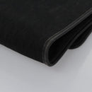 Christian Dior Trotter Canvas Chain Shoulder Bag Black Gold Auth bs23529-13