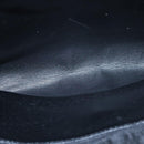 Christian Dior Trotter Canvas Chain Shoulder Bag Black Gold Auth bs23529-16