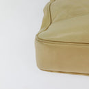 CHANEL Matelasse Chain Shoulder Bag Lamb Skin Beige Gold CC Auth bs23535-16