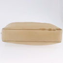 CHANEL Matelasse Chain Shoulder Bag Lamb Skin Beige Gold CC Auth bs23535-19