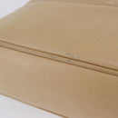 CHANEL Matelasse Chain Shoulder Bag Lamb Skin Beige Gold CC Auth bs23535-21