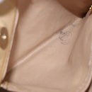 CHANEL Matelasse Chain Shoulder Bag Lamb Skin Beige Gold CC Auth bs23535-32
