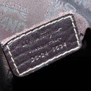 Salvatore Ferragamo Boston Bag Canvas Leather 2way Beige Silver Auth bs23541-12