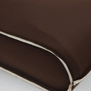 CHANEL Hand Bag Nylon Brown CC Auth bs23545-15