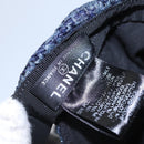 CHANEL Cap Tweed Blue Auth bs23546V-12