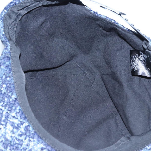 CHANEL Cap Tweed Blue Auth bs23546V