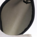 Salvatore Ferragamo Gancini Hand Bag Vinyl Black Auth bs23548-22