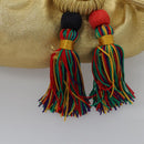 LOEWE Shoulder Bag Leather Gold Auth bs23549-10