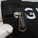 GIVENCHY Umhängetasche Nylon Schwarz Silber Auth bs23553-9