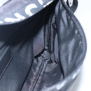 GIVENCHY Umhängetasche Nylon Schwarz Silber Auth bs23553-19