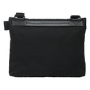 GIVENCHY Umhängetasche Nylon Schwarz Silber Auth bs23553-2