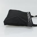 GIVENCHY Shoulder Bag Nylon Black Silver Auth bs23553-4
