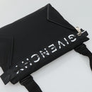 GIVENCHY Shoulder Bag Nylon Black Silver Auth bs23553-6