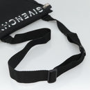 GIVENCHY Shoulder Bag Nylon Black Silver Auth bs23553-7