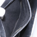 CHANEL Choco Bar Chain Hand Bag Enamel Leather Beige CC Auth bs23554V-21