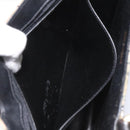 CHANEL Choco Bar Chain Hand Bag Enamel Leather Beige CC Auth bs23554V-22