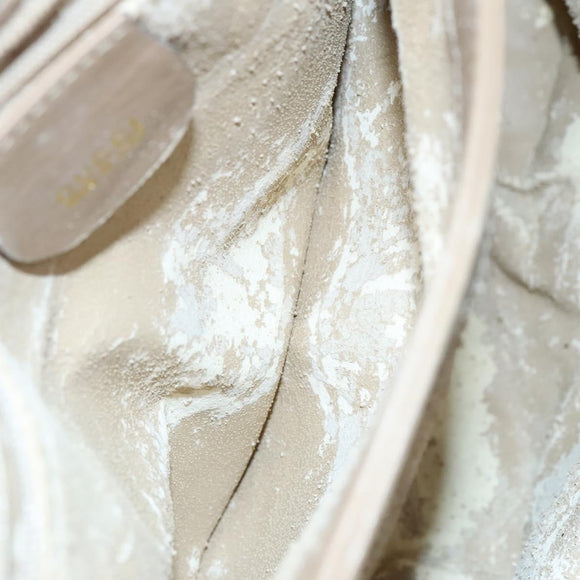 GUCCI Shoulder Bag Leather Beige Gold 001 2113 1601 Auth bs23558