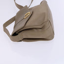 GUCCI Shoulder Bag Leather Beige Gold 001 2113 1601 Auth bs23558-5