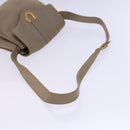 GUCCI Shoulder Bag Leather Beige Gold 001 2113 1601 Auth bs23558-7