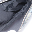 Salvatore Ferragamo Clutch Bag Leather Black Gold Auth bs23562-10