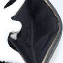 Salvatore Ferragamo Clutch Bag Leather Black Gold Auth bs23562-22