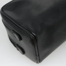 Gianni Versace Clutch Bag Leather Black Silver Auth bs23563-16