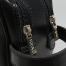 Gianni Versace Clutch Bag Leather Black Silver Auth bs23563-10