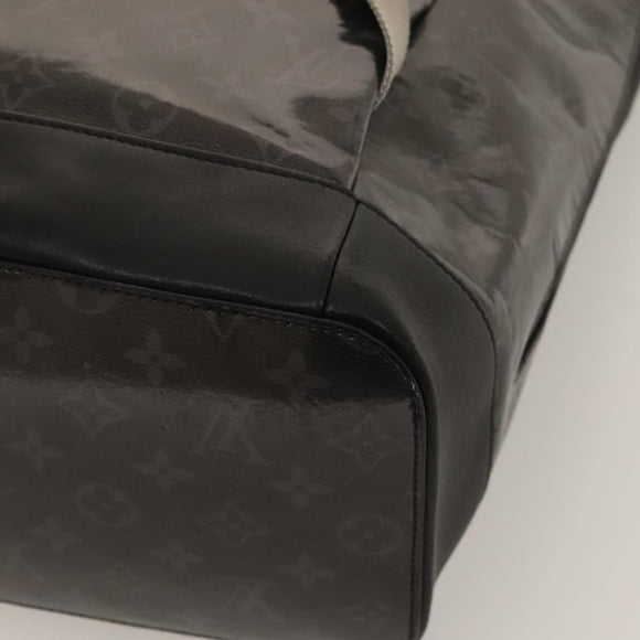 LOUIS VUITTON Monogram Eclipse Glaze Zipped Tote Backpack M43900 LV Auth bs23583
