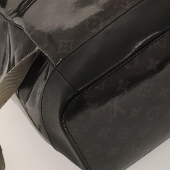 LOUIS VUITTON Monogram Eclipse Glaze Zipped Tote Backpack M43900 LV Auth bs23583