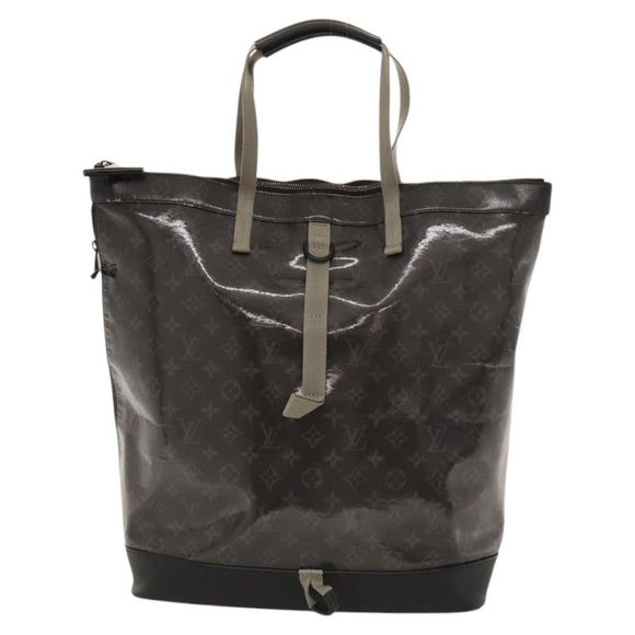 LOUIS VUITTON Monogram Eclipse Glaze Zipped Tote Backpack M43900 LV Auth bs23583