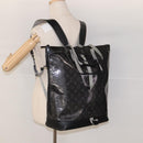 LOUIS VUITTON Monogram Eclipse Glaze Zipped Tote Backpack M43900 LV Auth bs23583-23
