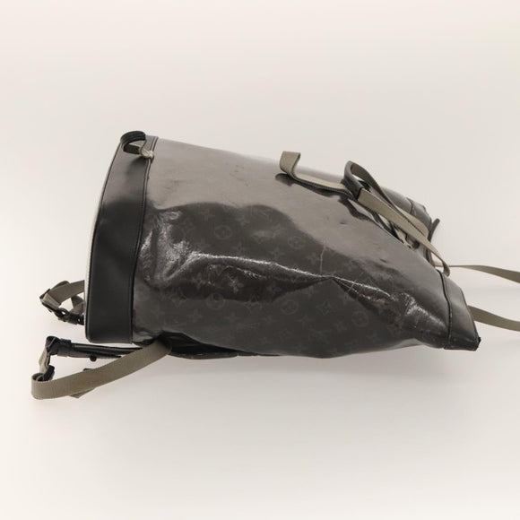 LOUIS VUITTON Monogram Eclipse Glaze Zipped Tote Backpack M43900 LV Auth bs23583