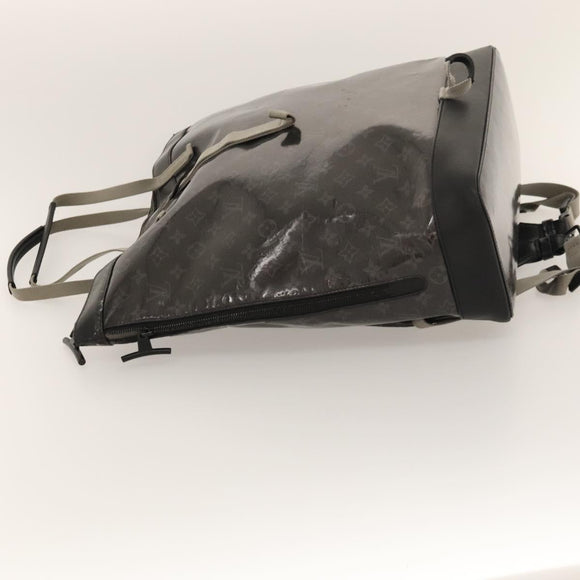 LOUIS VUITTON Monogram Eclipse Glaze Zipped Tote Backpack M43900 LV Auth bs23583