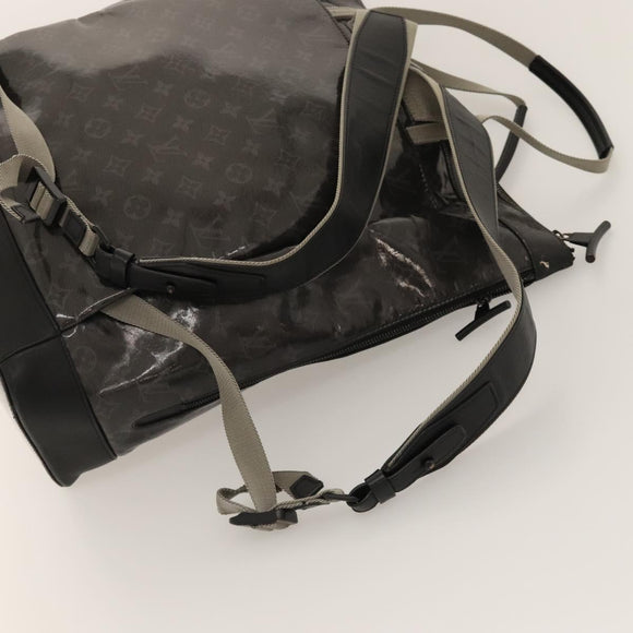 LOUIS VUITTON Monogram Eclipse Glaze Zipped Tote Backpack M43900 LV Auth bs23583