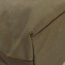GUCCI Shoulder Bag Nylon Beige Silver 000 602 Auth bs23586-9
