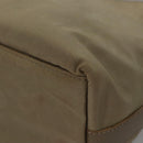 GUCCI Shoulder Bag Nylon Beige Silver 000 602 Auth bs23586-15