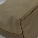 GUCCI Shoulder Bag Nylon Beige Silver 000 602 Auth bs23586-16