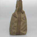 GUCCI Shoulder Bag Nylon Beige Silver 000 602 Auth bs23586-4