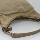 GUCCI Shoulder Bag Nylon Beige Silver 000 602 Auth bs23586-6