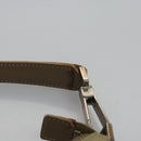 GUCCI Shoulder Bag Nylon Beige Silver 000 602 Auth bs23586-8