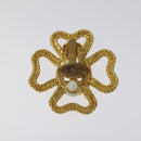 CHANEL COCO Mark Earring metal Gold CC Auth bs23588V-7