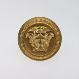 Gianni Versace Medusa Ring metal Gold Auth bs23591 - 0