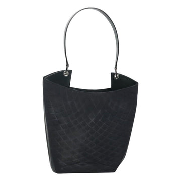 BALLY Shoulder Bag Nylon Black Auth bs23603