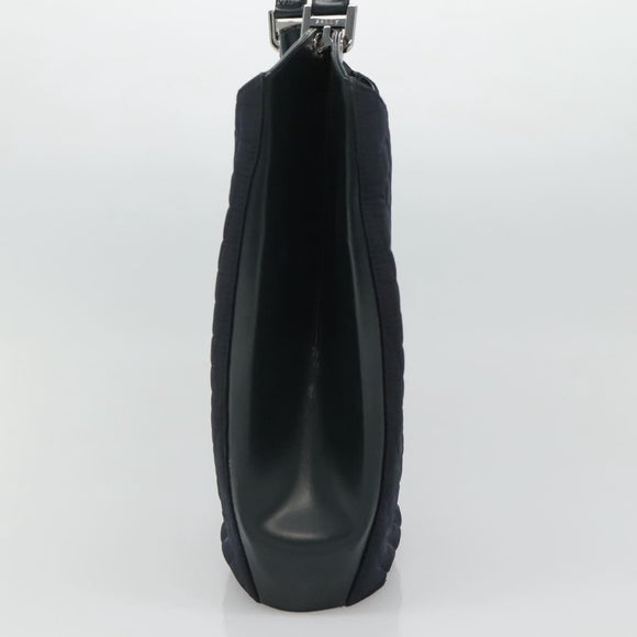 BALLY Shoulder Bag Nylon Black Auth bs23603