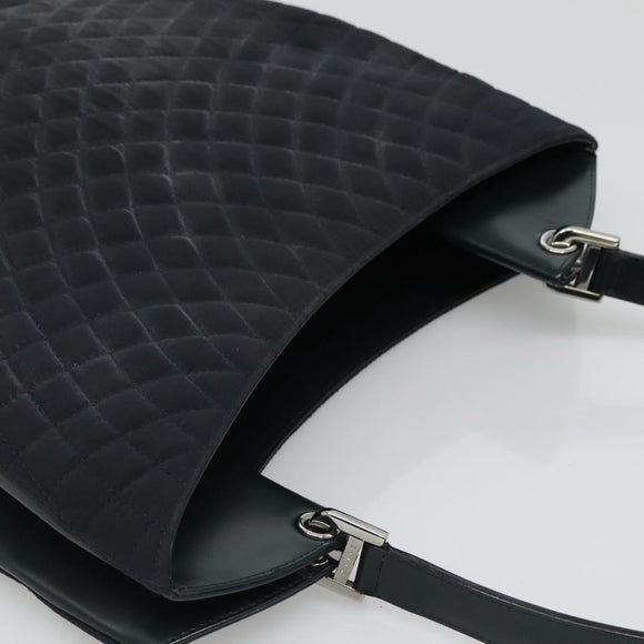 BALLY Shoulder Bag Nylon Black Auth bs23603