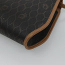 Christian Dior Honeycomb Canvas Shoulder Bag PVC Black Auth bs23609-15
