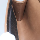 Christian Dior Honeycomb Canvas Shoulder Bag PVC Black Auth bs23609-19