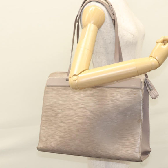 LOUIS VUITTON Epi Croisette GM Tote Bag Lilac M5250B LV Auth bs23649