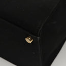 FENDI VERSACE Collaboration Fenderche Tote Bag Canvas 2way Black Auth bs23664-14